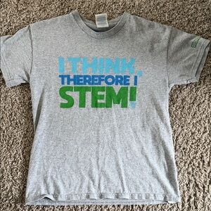 Wonder Works Gray STEM Kids T-Shirt